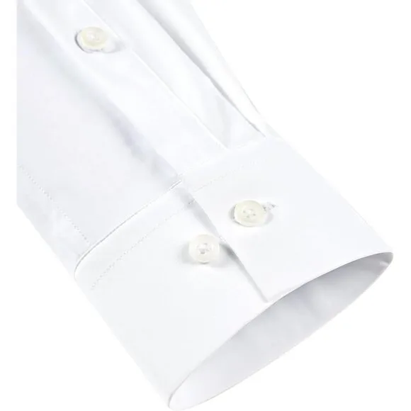 Men's Dress Shirts Long Sleeve Slim Fit Dress Shirts for Men Button-Down Shirt