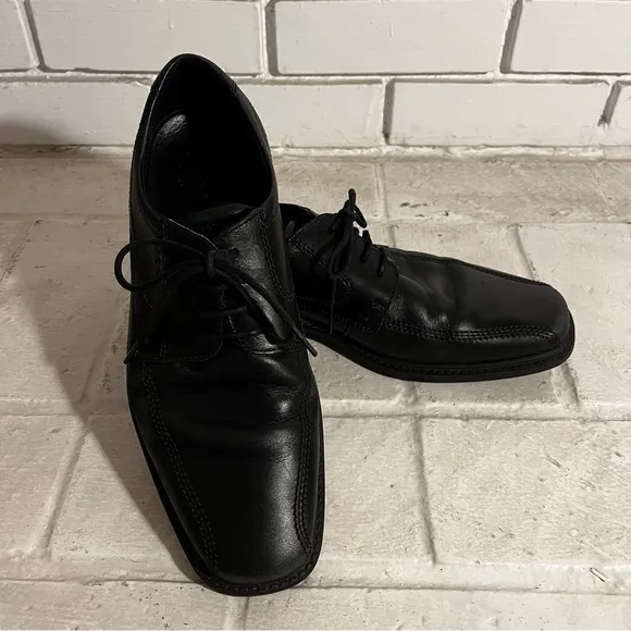 Men's Ecco Oxford Lace Up Leather Shoes Sz 9 / 43