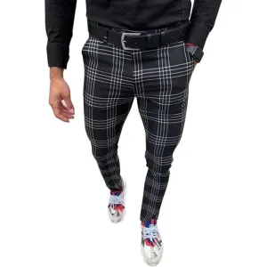 Men's Fashion Stretch Dress Pants Business Suit Pants Casual Golf Pants