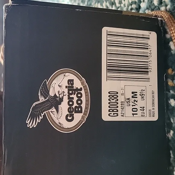 Men's Georgia Boot Leather Work Boots, 10.5