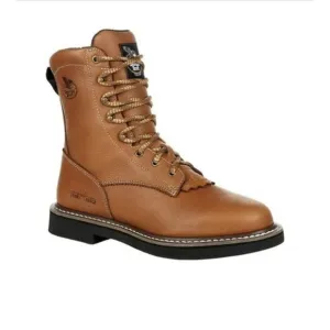 Men's Georgia Boot Leather Work Boots, 10.5