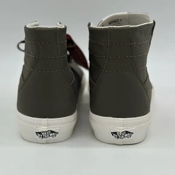 Men's High-Top Sneakers in Brown