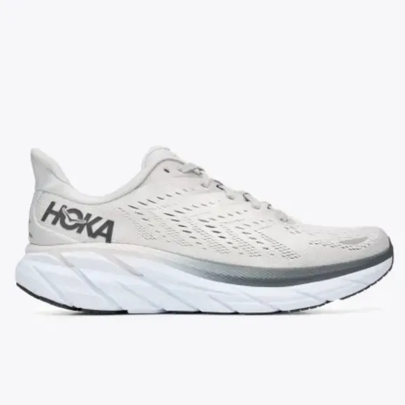 Men’s Hoka Clifton 8 Walking/Running Athletic Tennis Shoes Size 11.5 2E(Wide)
