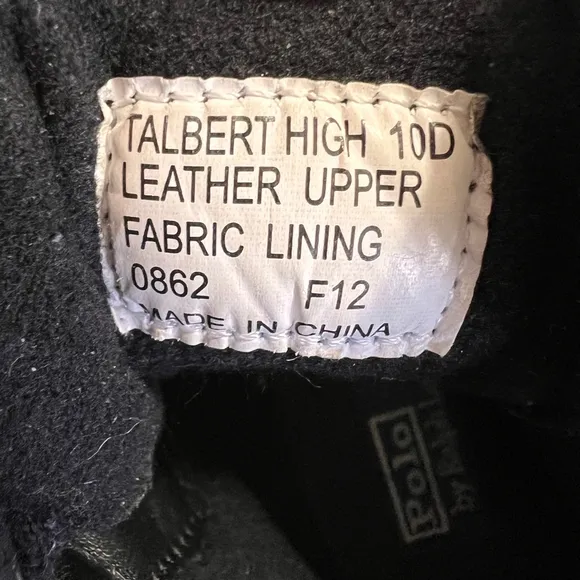 Men's Polo Ralph Lauren Sneakers, Black leather , Size 10D