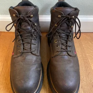 Men’s Red Wing 4215 DynaForce Leather Waterproof Steel Toe Work Boots 10D USA