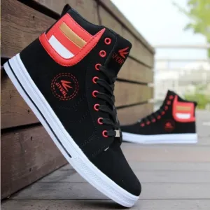 Men's shoe men's high ankle shoe sneakers  skateboard shoe Men's boots b…