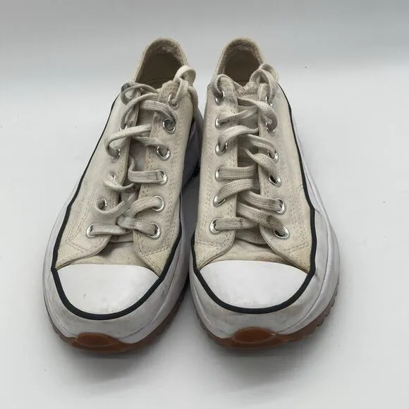 Mens Size 5 Converse Run Star Hike White 168817C Chunky Platform Sneakers