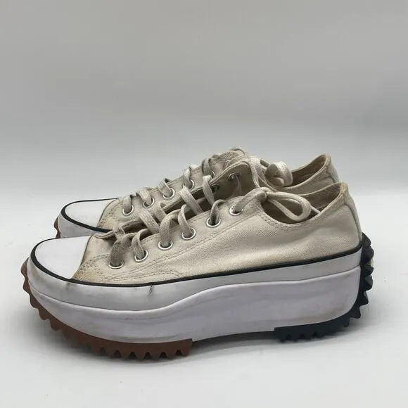 Mens Size 5 Converse Run Star Hike White 168817C Chunky Platform Sneakers