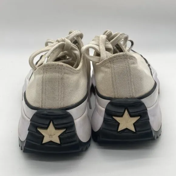 Mens Size 5 Converse Run Star Hike White 168817C Chunky Platform Sneakers