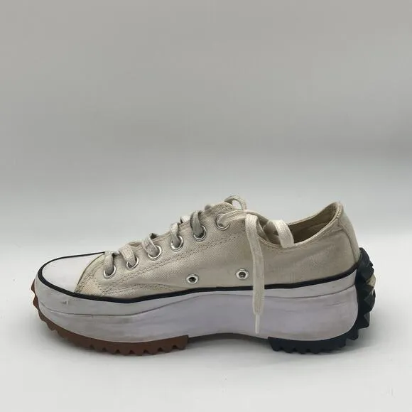 Mens Size 5 Converse Run Star Hike White 168817C Chunky Platform Sneakers