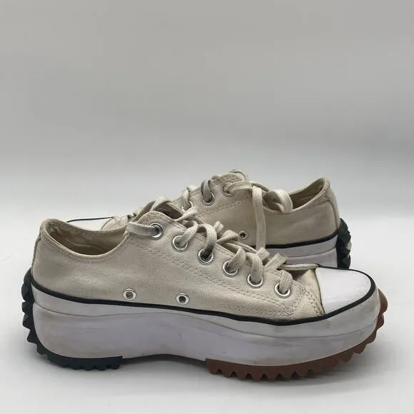 Mens Size 5 Converse Run Star Hike White 168817C Chunky Platform Sneakers