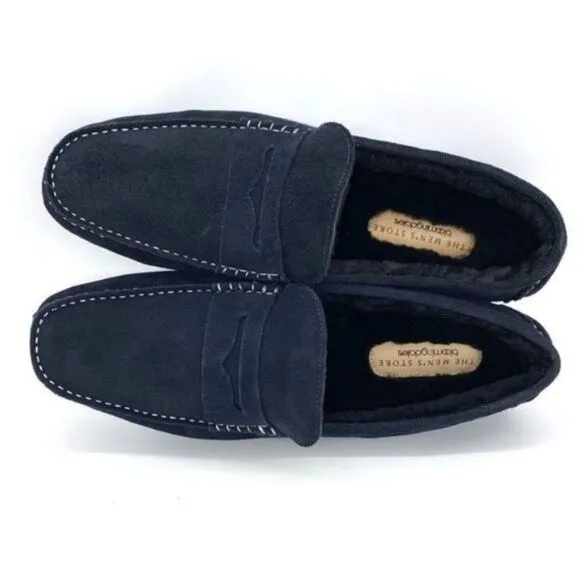 Men's Shearling Moc Toe Slippers New Bloomingdale’s