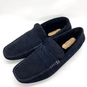 Men's Shearling Moc Toe Slippers New Bloomingdale’s