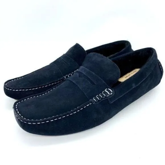 Men's Shearling Moc Toe Slippers New Bloomingdale’s