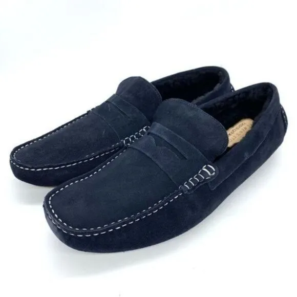 Men's Shearling Moc Toe Slippers New Bloomingdale’s