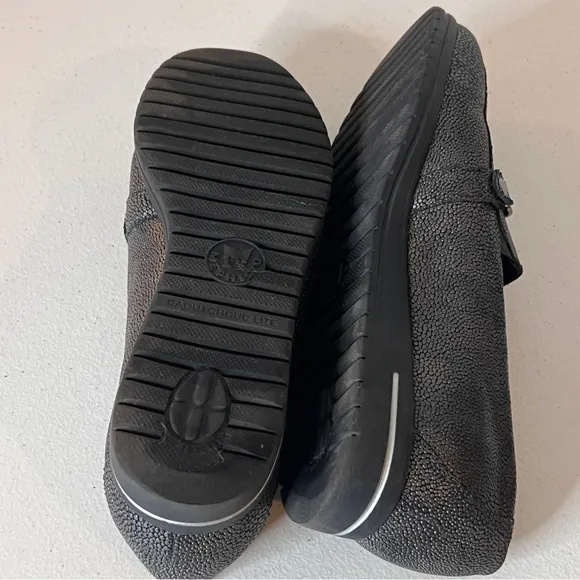 Mephisto Juliana Moccasin Air-Relax Genuine Leather Grey Loafers Womens Size 10