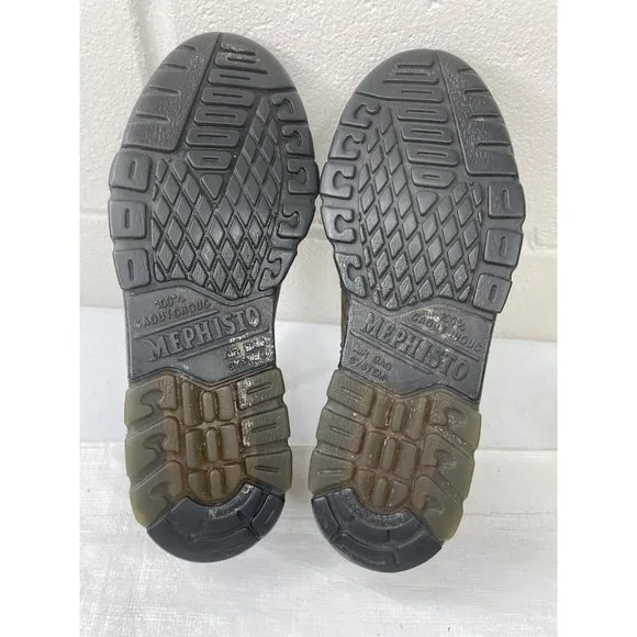 Mephisto Women's City Hiker Brown Nubuck Moc Toe Walking Shoes Size 6.5