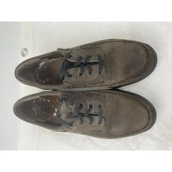 Mephisto Women's City Hiker Brown Nubuck Moc Toe Walking Shoes Size 6.5