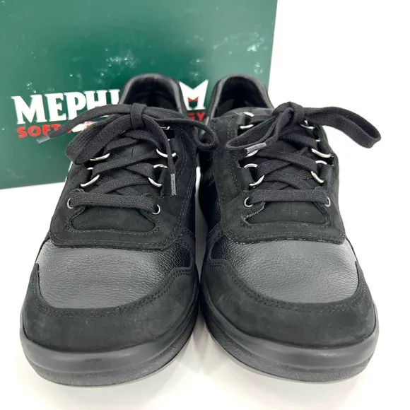 Mephisto Womens Ruby Black Walking Shoes Size 8.5 Medium (B, M)