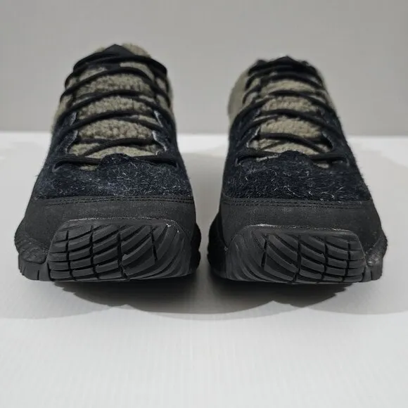Merrell MQM Ace Fleece 1TRL Trail Sneaker Black Olive Green Athletic Size 10.5