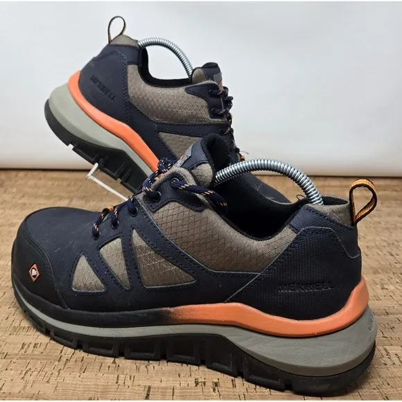 Merrell Shoes Mens 8M  Fullbench Speed Carbon Fiber Safety Toe Work