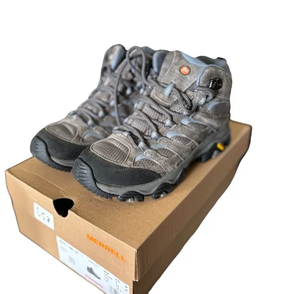 Merrell Women Moab 3 Mid Waterproof Wide Width Shoes- Size 7.5