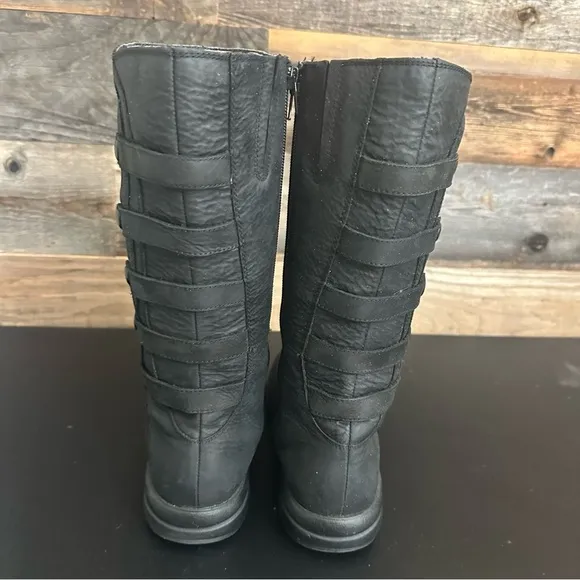 Merrell Women's Captiva Launch 2 US 7 Black Leather Waterproof Riding Boots