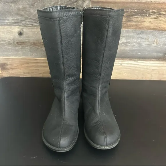 Merrell Women's Captiva Launch 2 US 7 Black Leather Waterproof Riding Boots