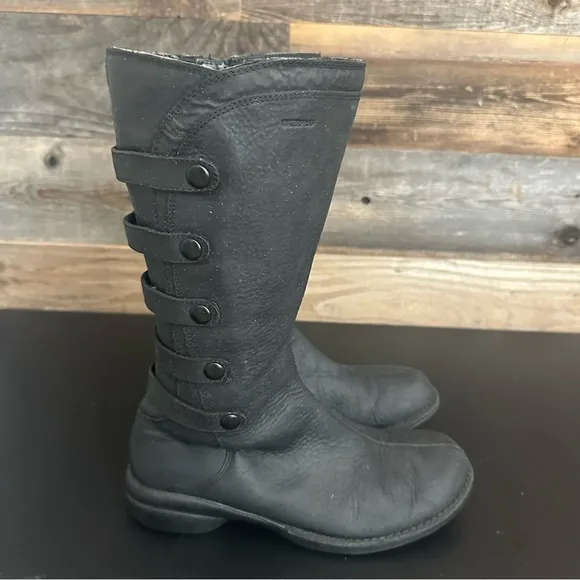 Merrell Women's Captiva Launch 2 US 7 Black Leather Waterproof Riding Boots
