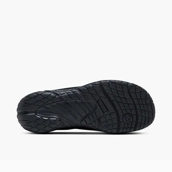 Merrell Encore Ice 4 J002028W Clog Womens Black Suede Slip On Comfort Shoes PD30