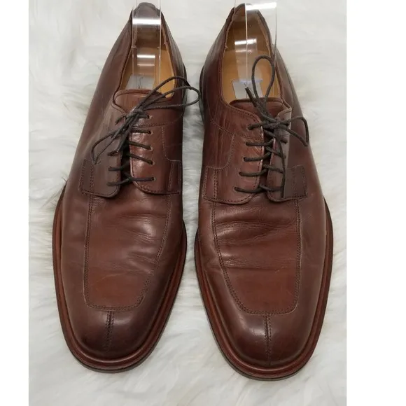 Mezlan Men's Brown Leather Oxford Dress Shoe Sz 9M