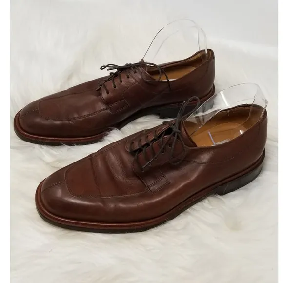 Mezlan Men's Brown Leather Oxford Dress Shoe Sz 9M