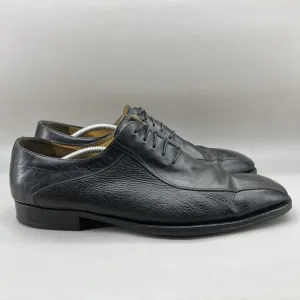 Mezlan Pravia Oxford Dress Shoes Men Size 14 M Soft Black Leather Lace Comfort