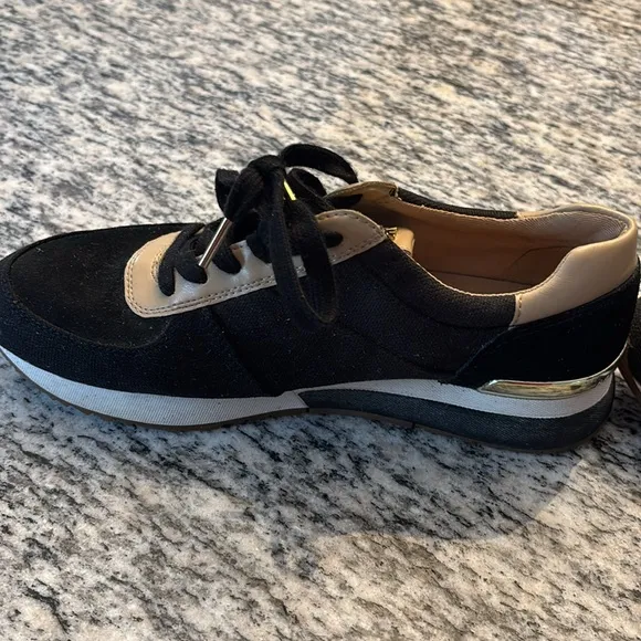 Michael Kors Black and Tan Men's Shoes