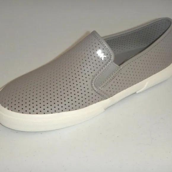 Michael Kors Gray Slip-On Shoes