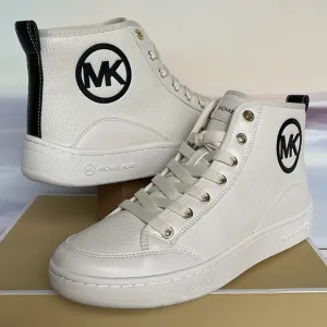 MICHAEL KORS SHEA MID HIGH TOPFAUX LEATHER49R4SHFE5LBLACKFashion sneakers