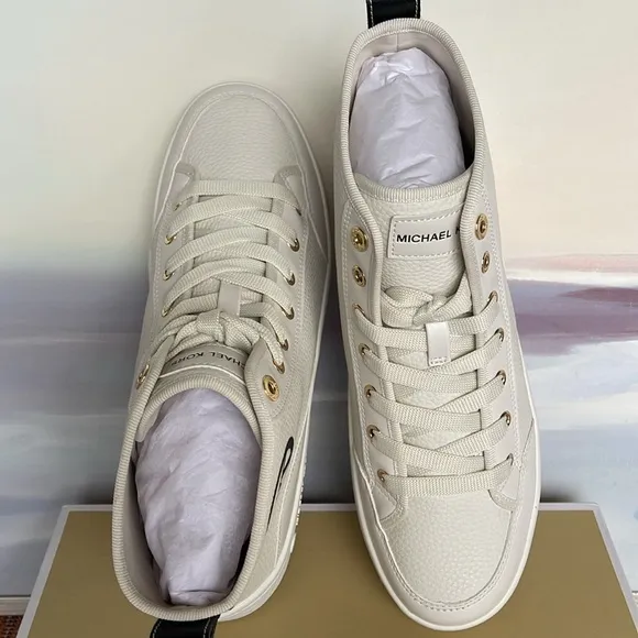 MICHAEL KORS SHEA MID HIGH TOPFAUX LEATHER49R4SHFE5LBLACKFashion sneakers