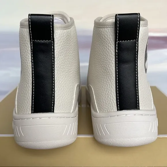 MICHAEL KORS SHEA MID HIGH TOPFAUX LEATHER49R4SHFE5LBLACKFashion sneakers