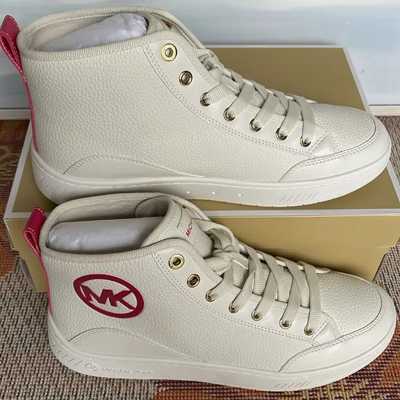 MICHAEL KORS SHEA MID HIGH TOPFAUX LEATHER49R4SHFE5LELECTRIC PINKSneakers