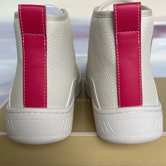 MICHAEL KORS SHEA MID HIGH TOPFAUX LEATHER49R4SHFE5LELECTRIC PINKSneakers