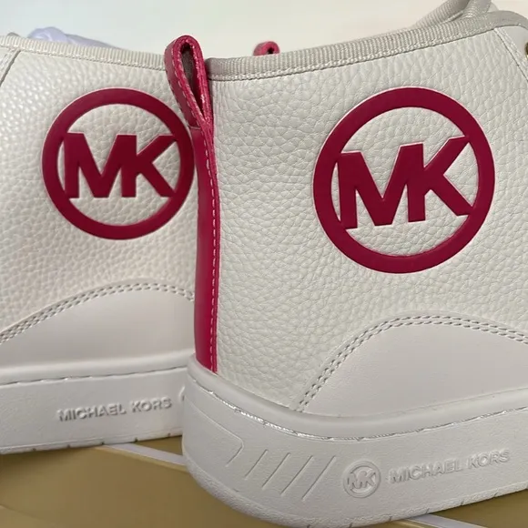 MICHAEL KORS SHEA MID HIGH TOPFAUX LEATHER49R4SHFE5LELECTRIC PINKSneakers