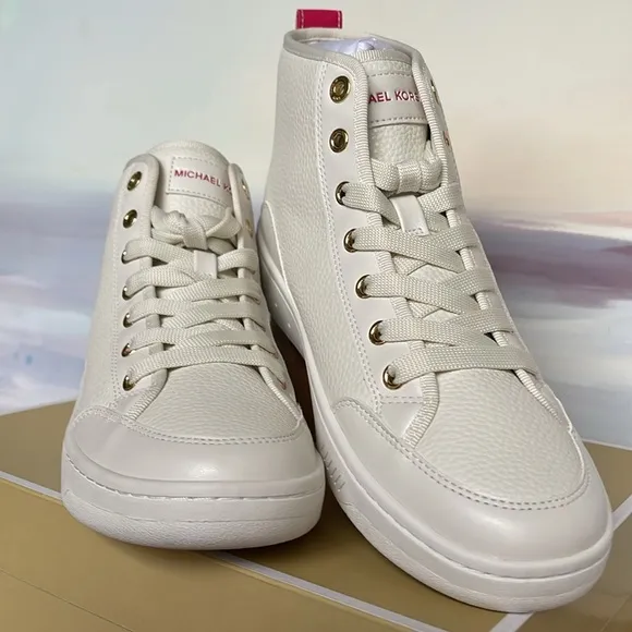 MICHAEL KORS SHEA MID HIGH TOPFAUX LEATHER49R4SHFE5LELECTRIC PINKSneakers