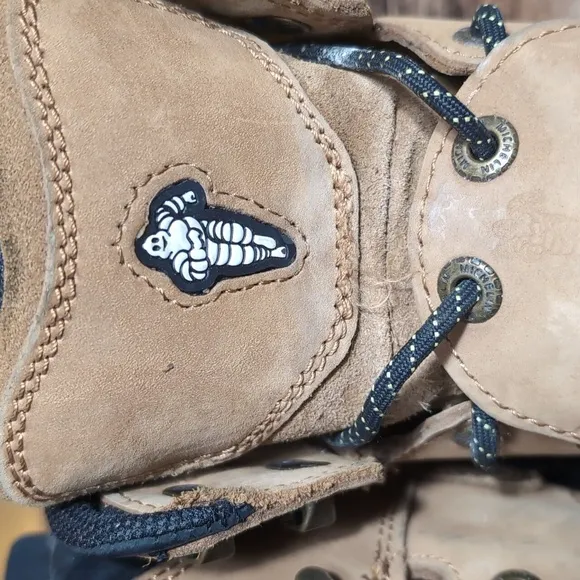 Michelin Sledge High Steel Toe Metatarsal Work Boots 8&quot; Size 11.0