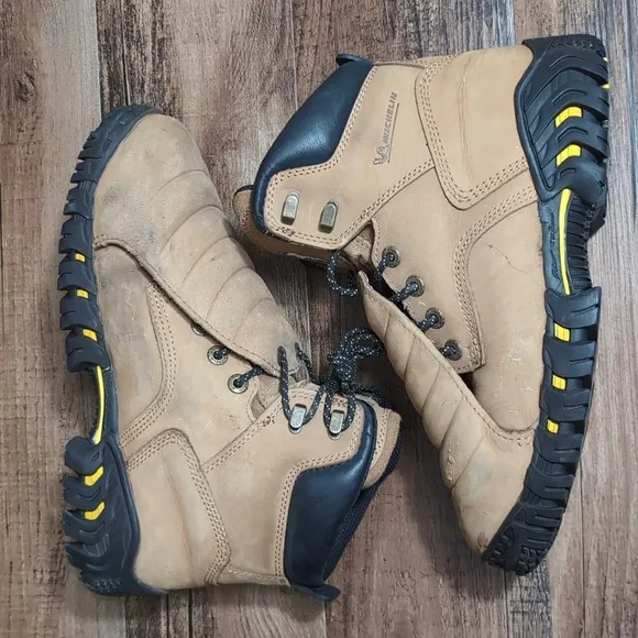 Michelin Sledge High Steel Toe Metatarsal Work Boots 8&quot; Size 11.0