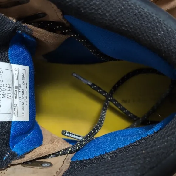 Michelin Sledge High Steel Toe Metatarsal Work Boots 8&quot; Size 11.0