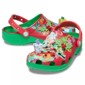 Mickey Mouse and Friends Holiday Clogs for Adults by Crocs Size 7