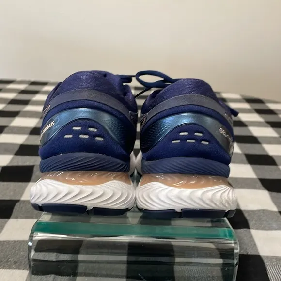 MINT! ASICS Gel-Nimbus 22 Running Shoes Women's Sz 9.5 Blue Breathable Light
