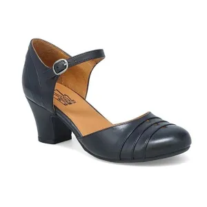 Miz Mooz NYC Frenchy Heels Black Leather Size 9 US 49 EU NIB