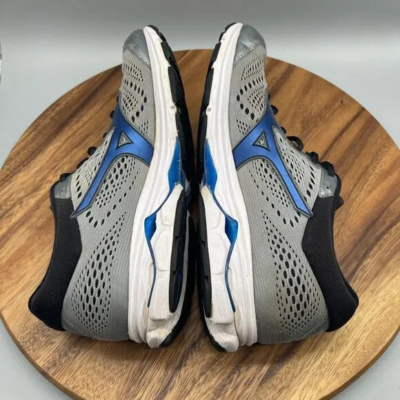 Mizuno Wave Rider 22 Shoes Mens Size 12.5 Silver Running Comfort Walking Sneaker