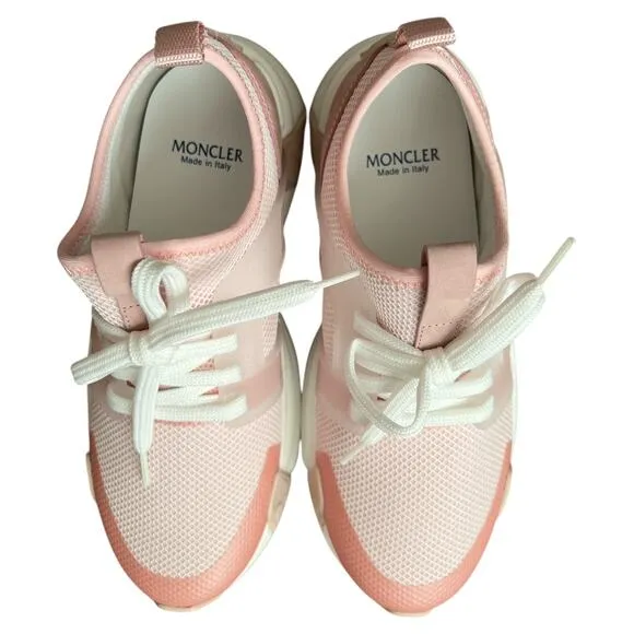 MONCLER Lunarove Textile Low-Top Runner Sneakers, IT38/US8 SRP: $595